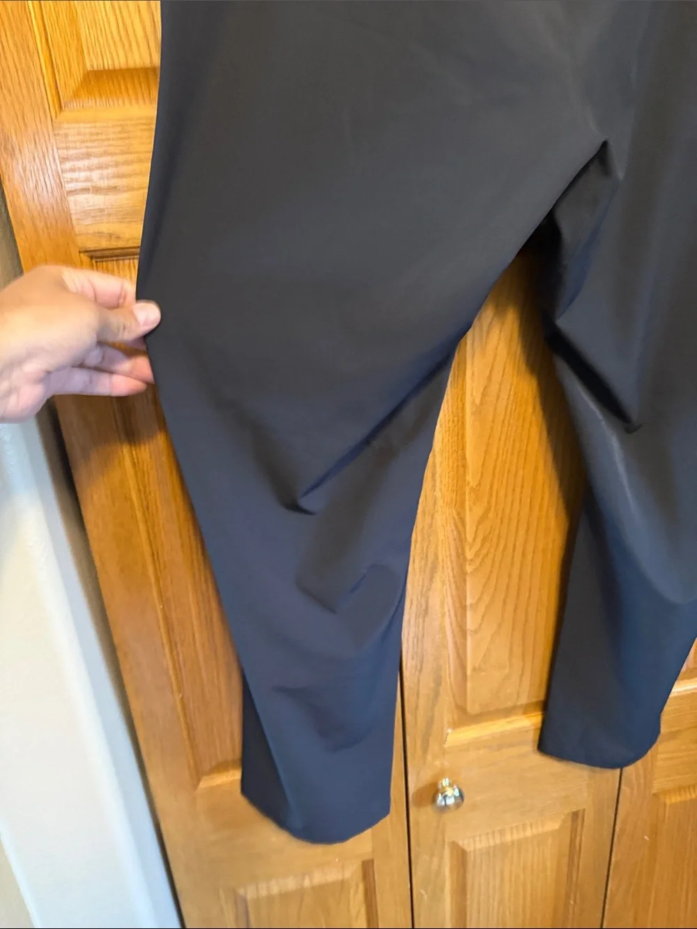 Fabletics Men's Black Stretch Dress Pants 44x32